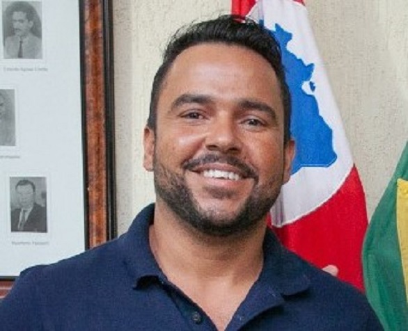 Helton Rodrigo Prando, presidente da Câmara de Andradina (Foto: Cleber Carvalho)