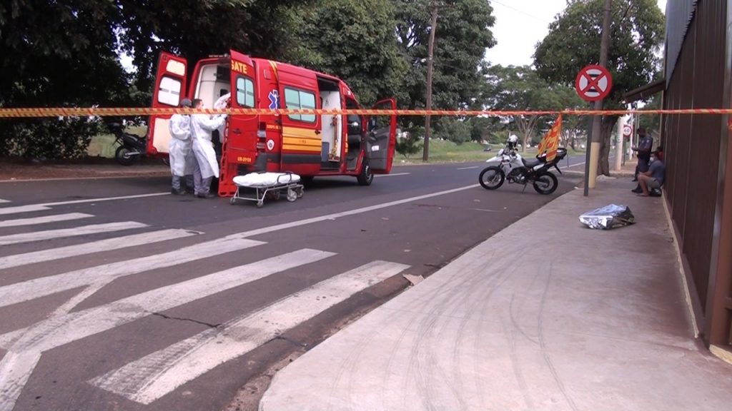 Idoso de 72 anos morre atropelado por moto em Araçatuba