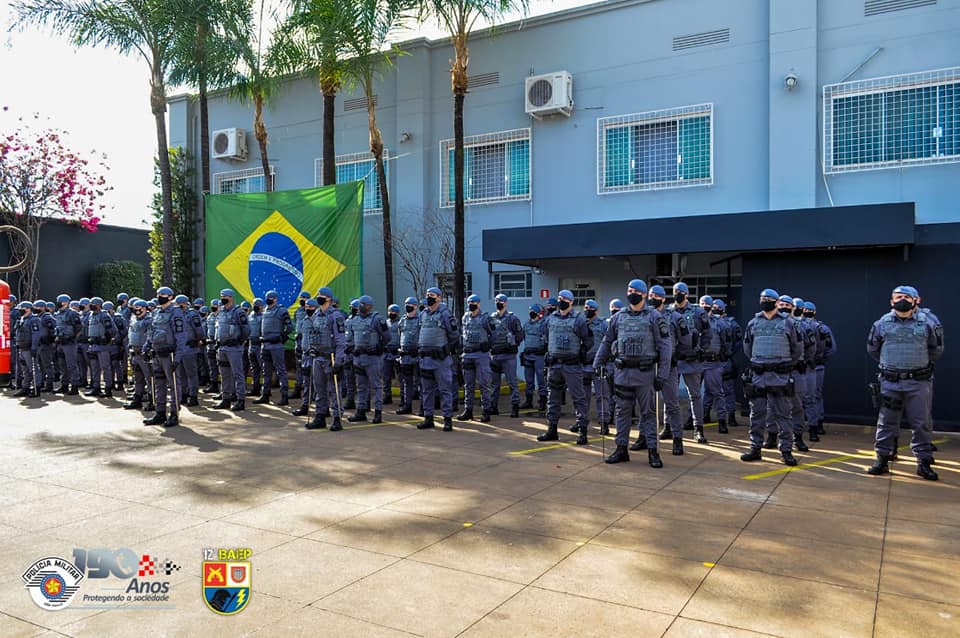 12º Baep comemora um ano em Araçatuba com solenidade interna