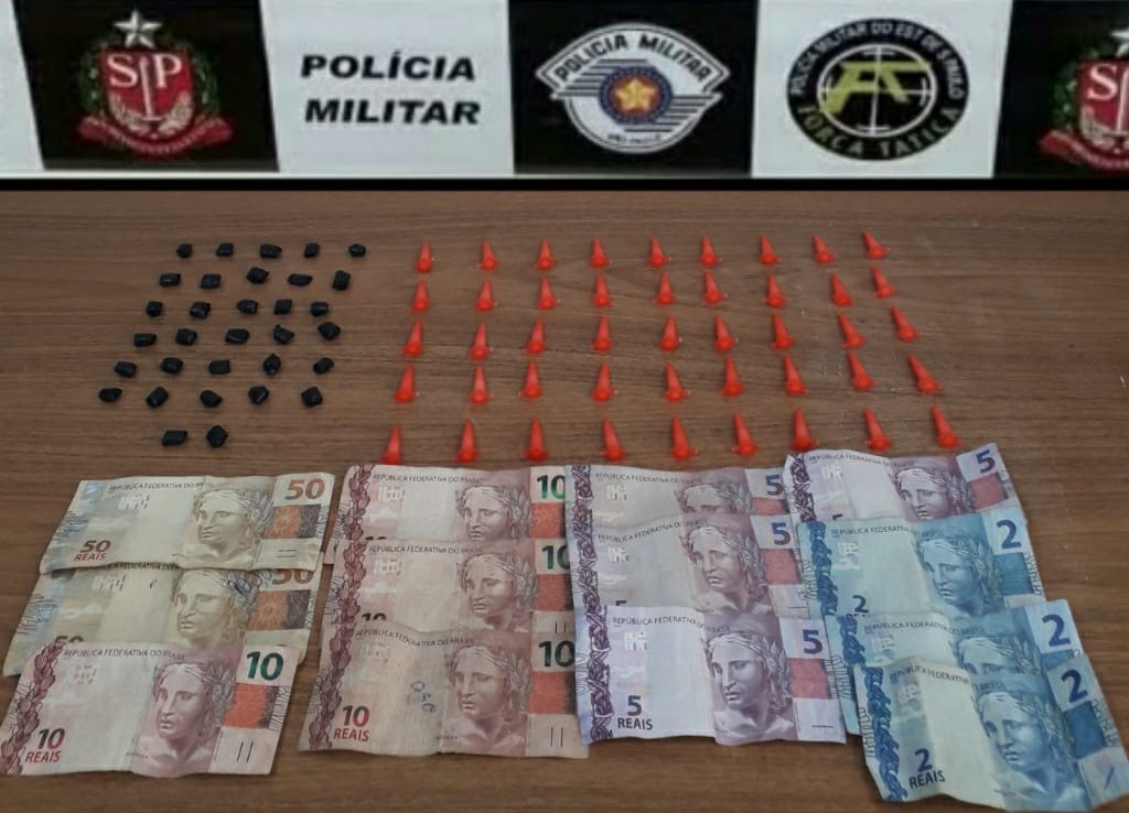 Homem foi preso em Araçatuba com crack e cocaína