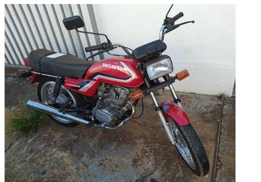 Leilão do Detran em Birigui oferece moto Honda CG 125 ano 2006/2006 que tem lance inicial de R$ 500,00 - Foto: Morales Leilões
