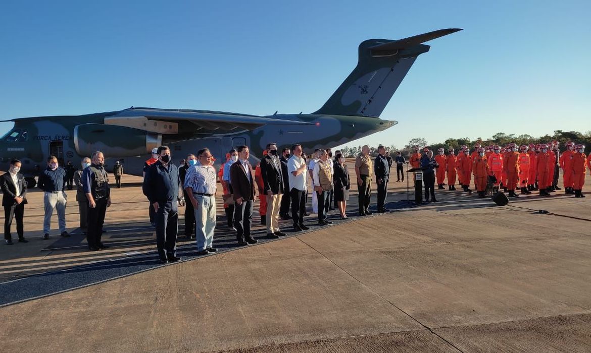 Neste domingo (22), a aeronave KC-390 Millennium, da Força Aérea Brasileira (FAB), que integra a Missão Humanitária Multidisciplinar do Brasil, decolará da Ala 1 – Base Aérea de Brasília, no Distrito Federal, com destino a Porto Príncipe, capital do Haiti.