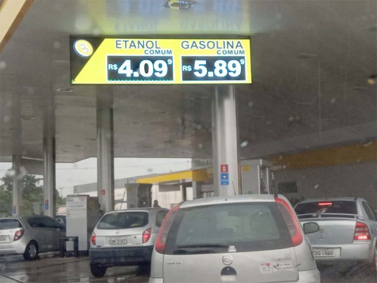 Preços dos combustíveis em Araçatuba