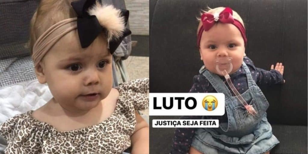 Bebê Mirela, de um ano e três meses, morreu em Penápolis