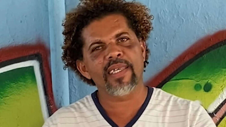 Givaldo Alves morador de rua