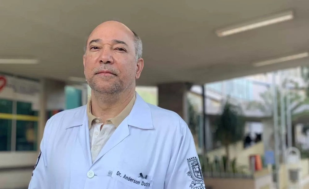 O médico Anderson Azevedo Dutra é coordenador do Serviço de Neonatologia e Pediatria Intensiva da Santa Casa