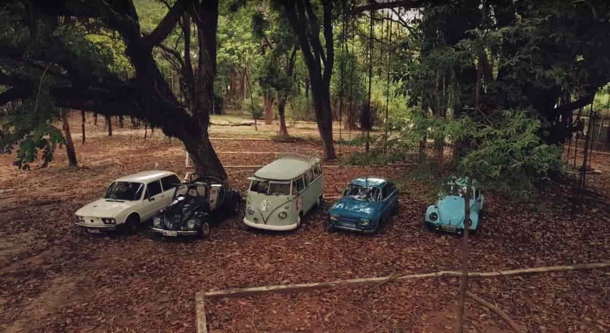 Encontro de carros antigos