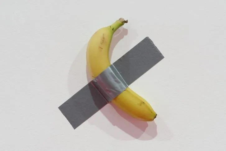 obra de arte banana