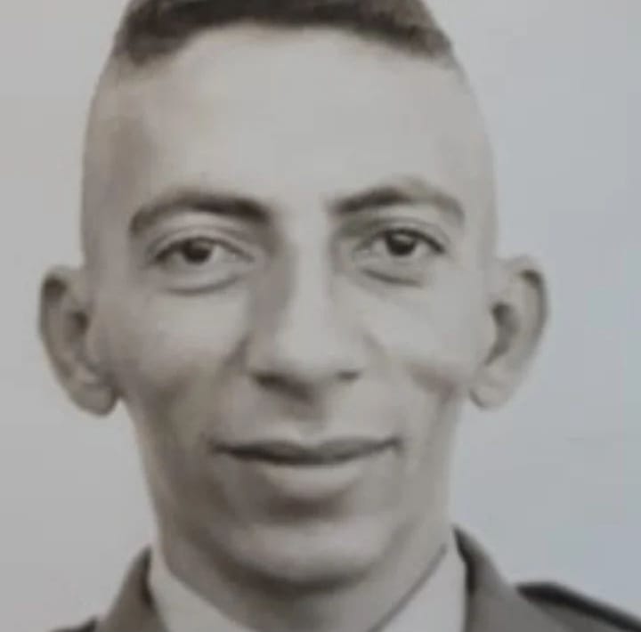 O 3º Sargento Francisco de Alencar Rocha morreu em  13 de outubro de 1973, quando fazia o acompanhamento de um veículo furtado - Foto: Divulgação