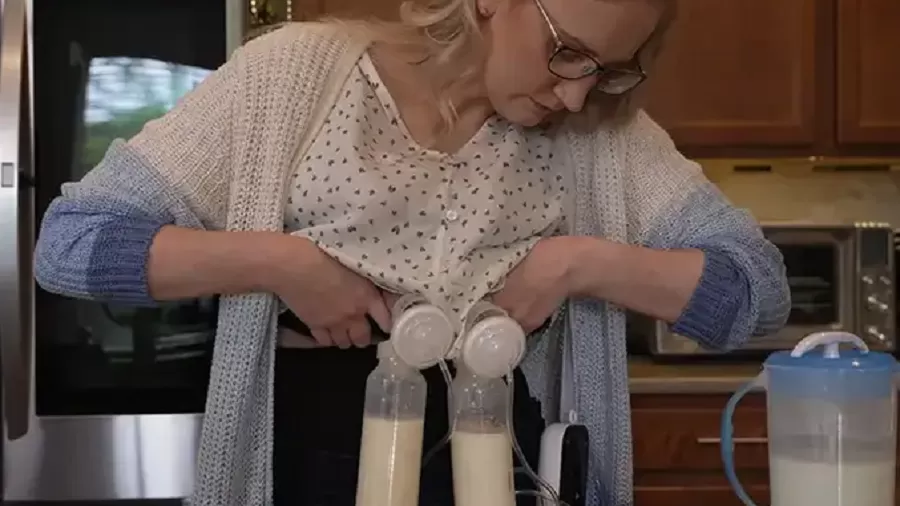 americana quebra recorde leite materno