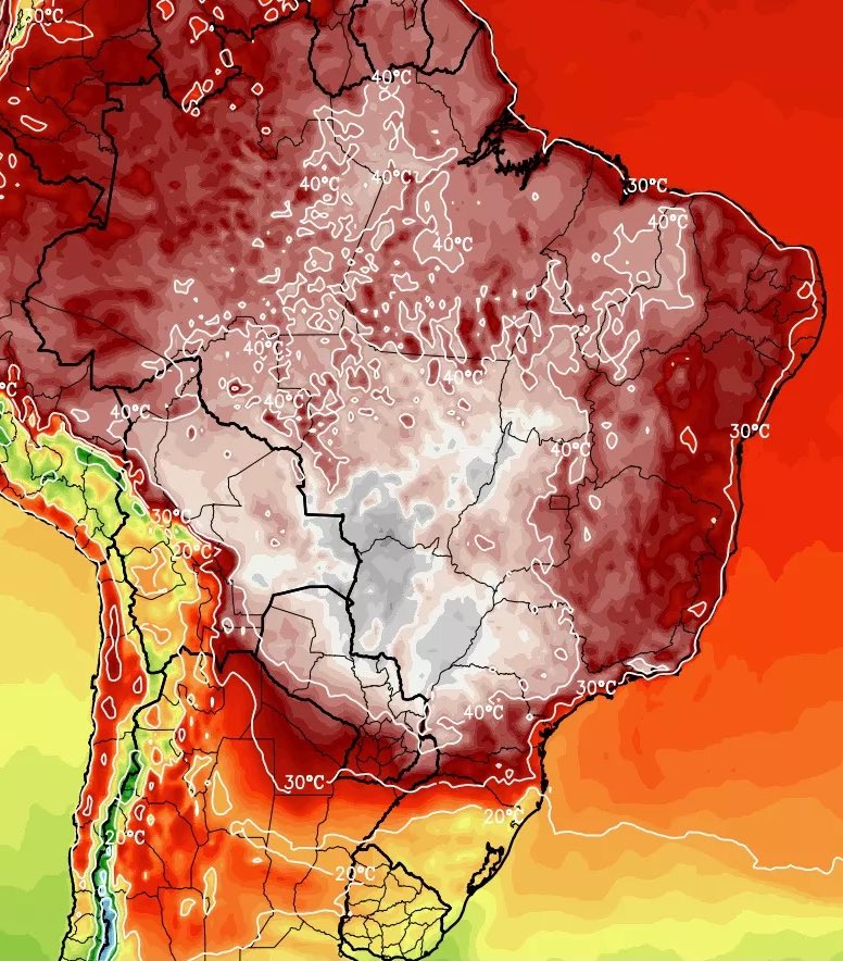 calor no brasil