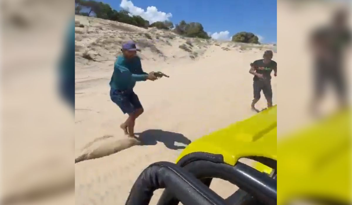 assalto dunas de areia