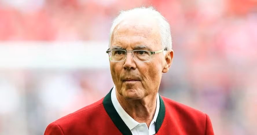 Franz Beckenbauer foi campeão da Copa do Mundo em 1974 como jogador — Foto: Reprodução/ Extra
