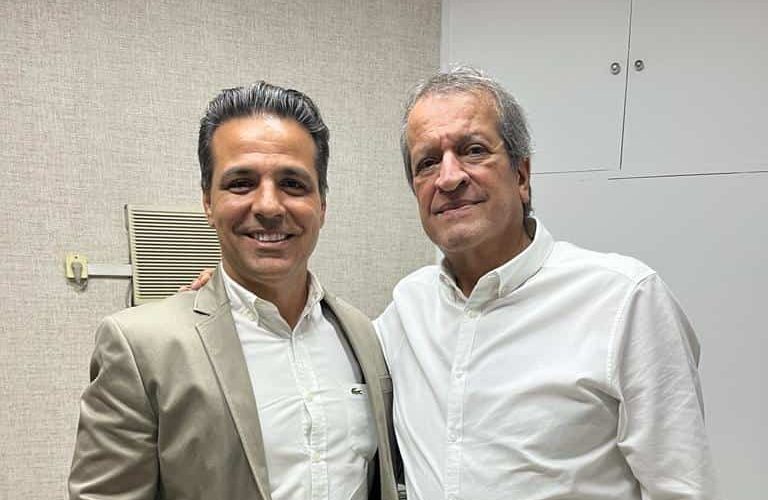 Zanatta se reuniu com o presidente nacional do PL, Valdemar Costa Neto, em São Paulo