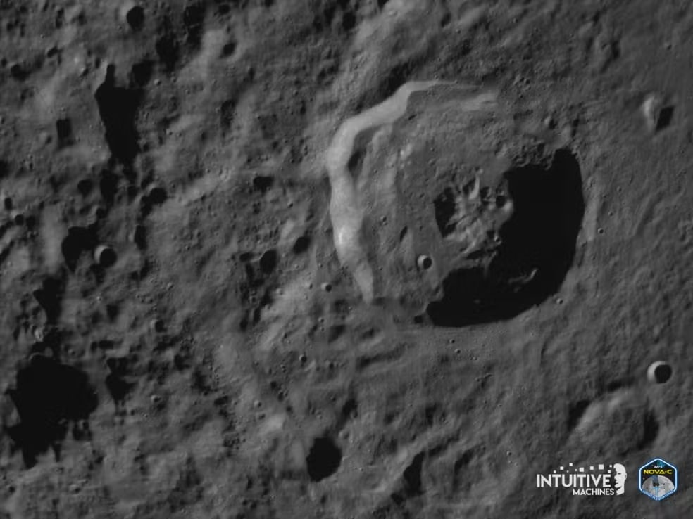 cratera lunar Malapert A