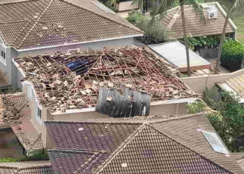 explosao de residencia em Aracatuba
