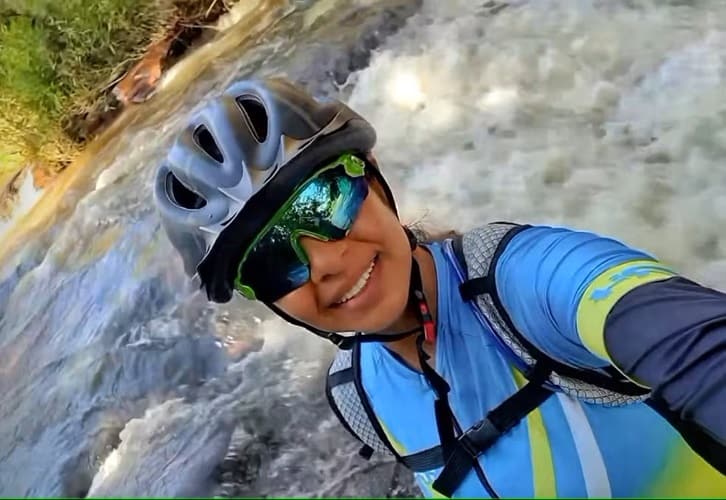 A ciclista Kelly Stefani de Oliveira Alves morava em Rio Claro (SP) — Foto: Arquivo pessoal