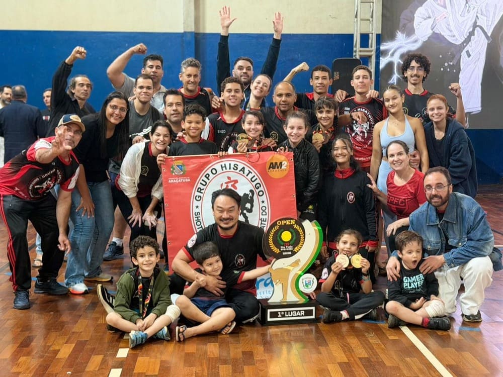 Araçatuba conquista 34 medalhas em torneio de karatê Grupo Hisatugo SMERL