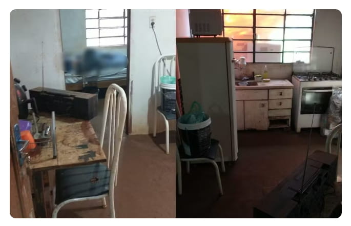 Filha é presa suspeita de abandonar pai acamado em sítio no interior de SP Foto: Polícia Civil/Divulgação