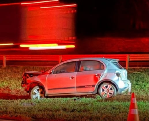 Moradora de Cafelândia morre após capotamento na Marechal Rondon Foto: NovaTV/ Reprodução