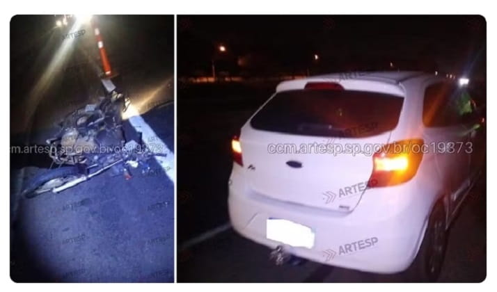 Motociclista morre após ser atingido por carreta na SP-310 acidente SP310
