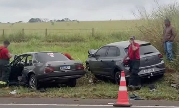 Ultrapassagem em curva termina em morte na SP-543 Reprodução de Internet