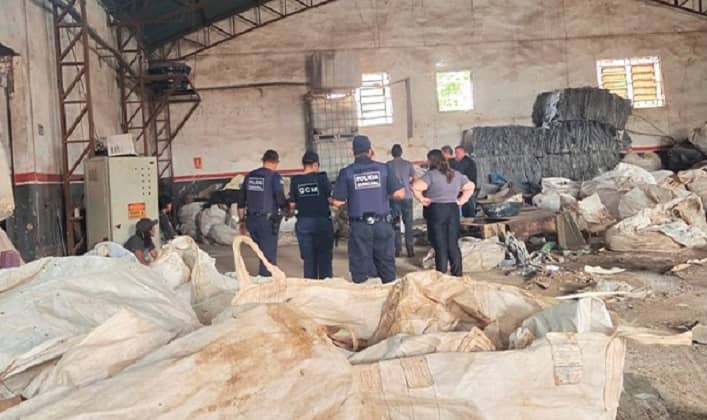 Birigui coordena força-tarefa e lacra empresa de reciclagem clandestina empresa reciclagem biri clandest1