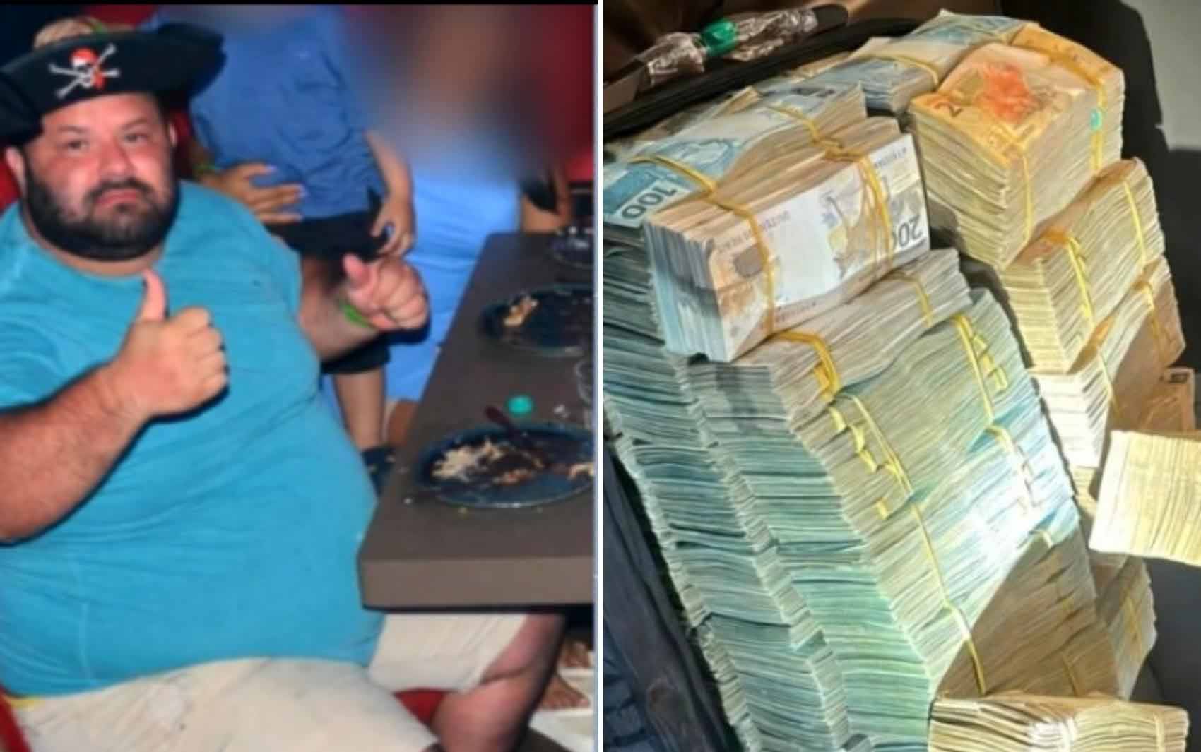 Casal acusado de golpes milionários é preso em Valparaíso Foto: Reprodução-TV Anhanguera