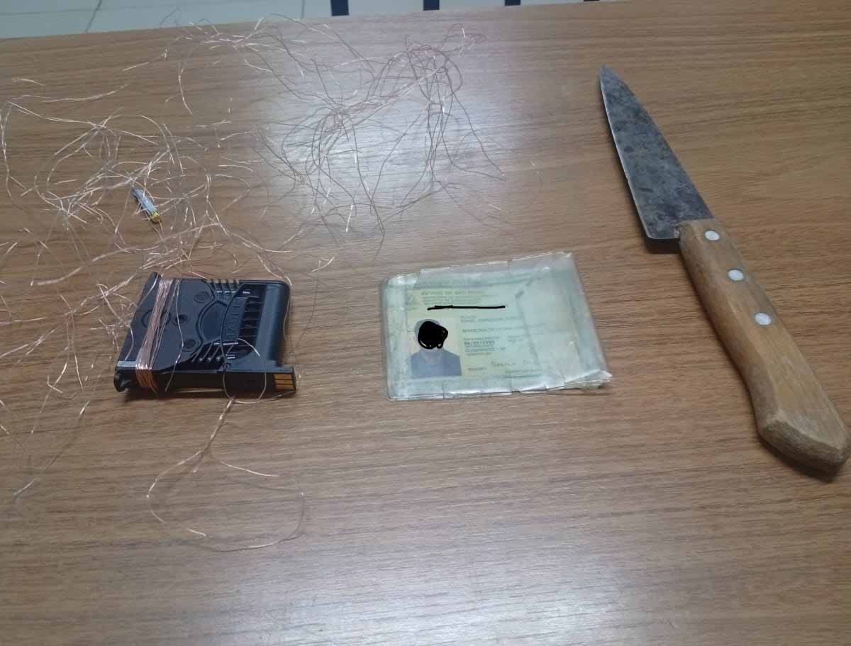 Homem é contido com taser e PM evita tragédia no São José sjose