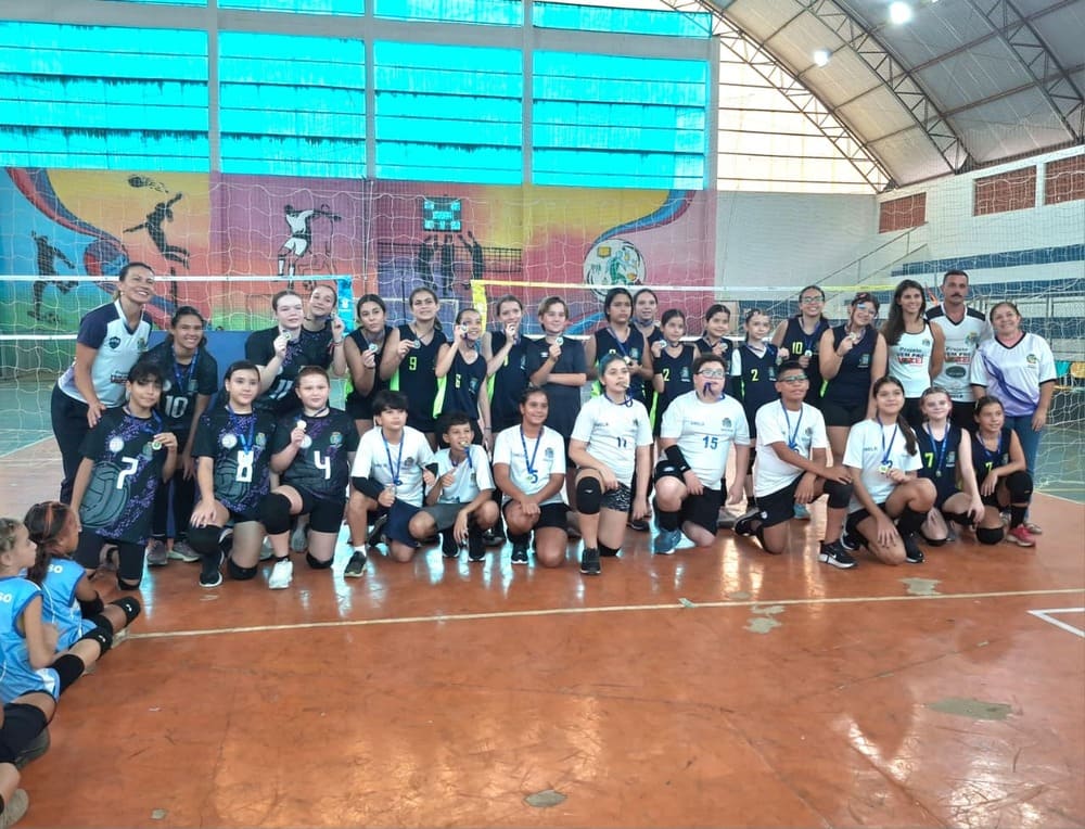 time mirim de volei de Aracatuba