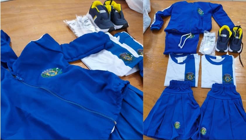 Guararapes inicia entrega de uniformes para mais de 2 mil alunos uniformes guararap