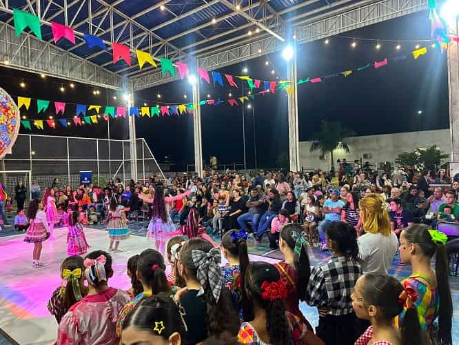 Juninão lota CEU das Artes e celebra tradição em Araçatuba Juninao Atlantico