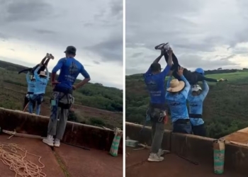 Mulher morre apos ser lancada de 40 metros sem corda em rope jump
