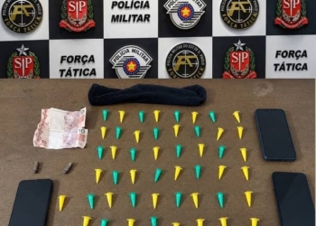 Pinos cocaina Forca Tatica Birig