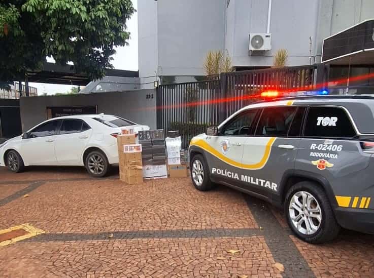 TOR apreende 540 perfumes avaliados em R$ 108 mil na Marechal Rondon apreensao perfumes