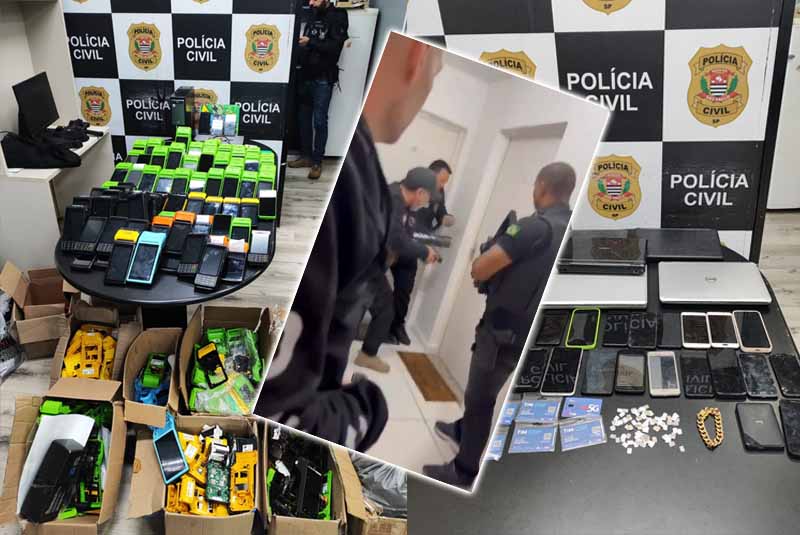 Operação da DEIC prende 7 suspeitos por desvio de maquininhas e fraudes operacao deic