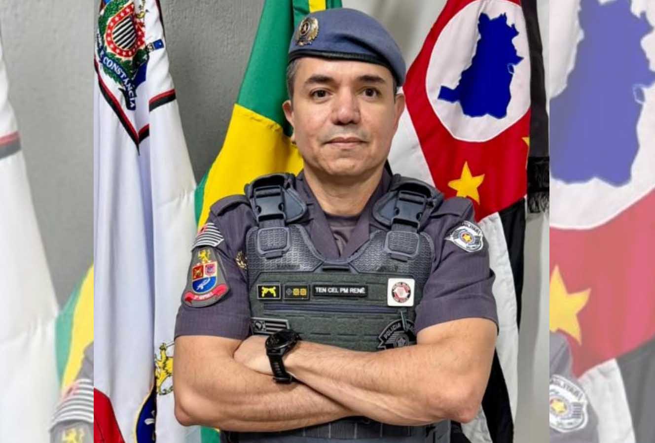 Tenente-coronel de Araçatuba passa a comandar o 2º BPM/I tenente coronel rene