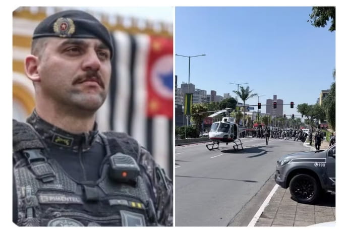Suspeito de ataque a tenente da Rota se entrega e diz: "Medo de morrer" Foto: Reprodução Instagram/Arquivo Pessoal