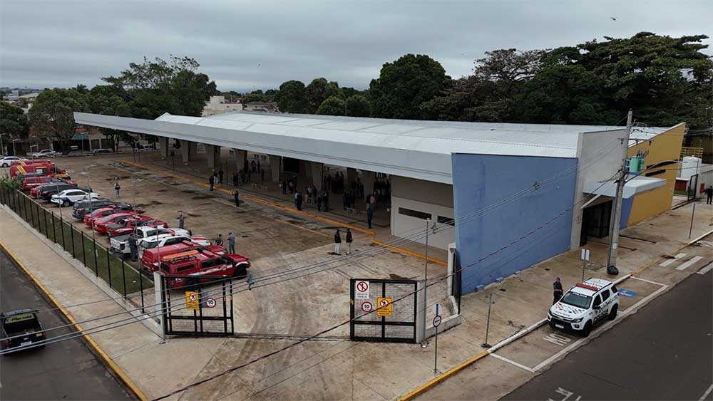 Prédio do novo terminal é cedido para instalação de nova sede do Corpo de Bombeiros terminal rodoviario de aracatuba