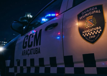viatura da GCM de Aracatuba