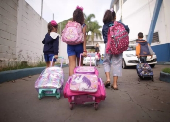 Alunos da rede municipal de Aracatuba