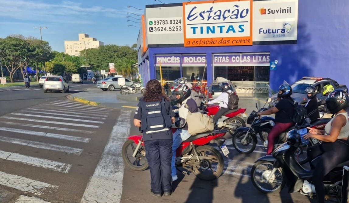 Araçatuba realiza ação educativa pelo Dia do Motociclista Dia do Motociclista em Aracatuba