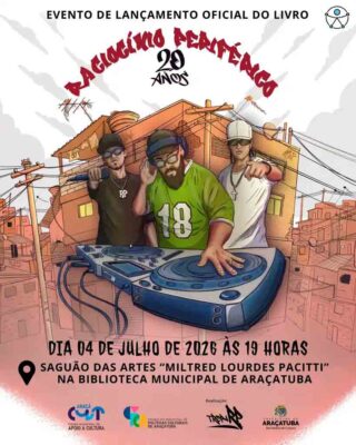 Primeiro livro de Hip Hop da região Noroeste é lançado em Araçatuba accapa do livro de hip hop