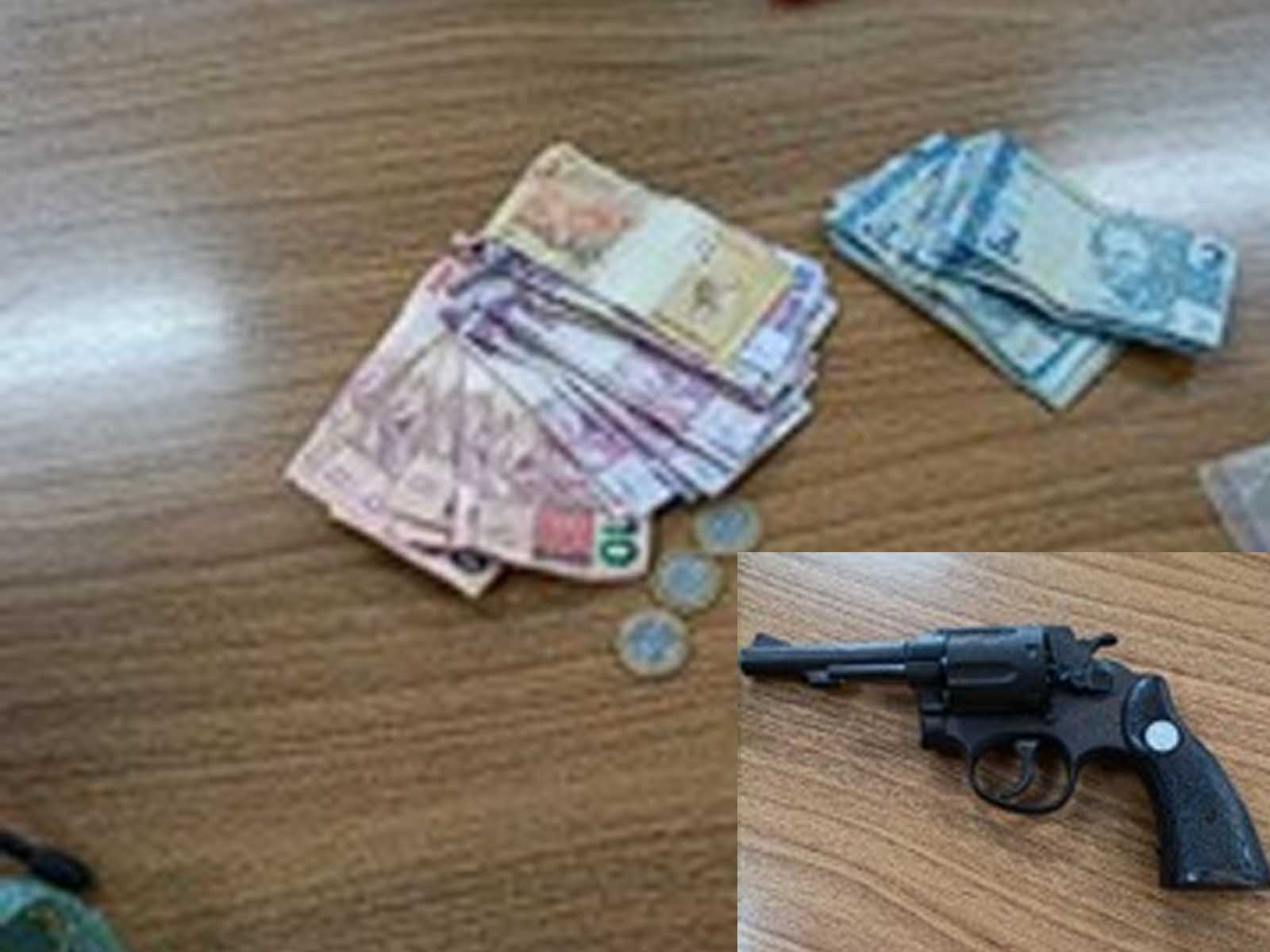 Denúncia da mãe leva PM a apreender arma e drogas com adolescente em Araçatuba arma apreendida com menor