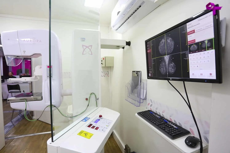 Birigui terá Dia D do Outubro Rosa com exames gratuitos neste sábado carreta mamografia