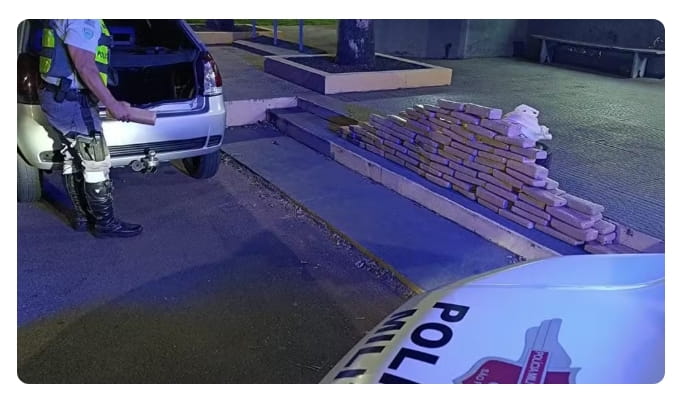 PM Rodoviária apreende mais de 3 toneladas de maconha em menos de 24 horas Foto: Polícia Rodoviária/Reprodução