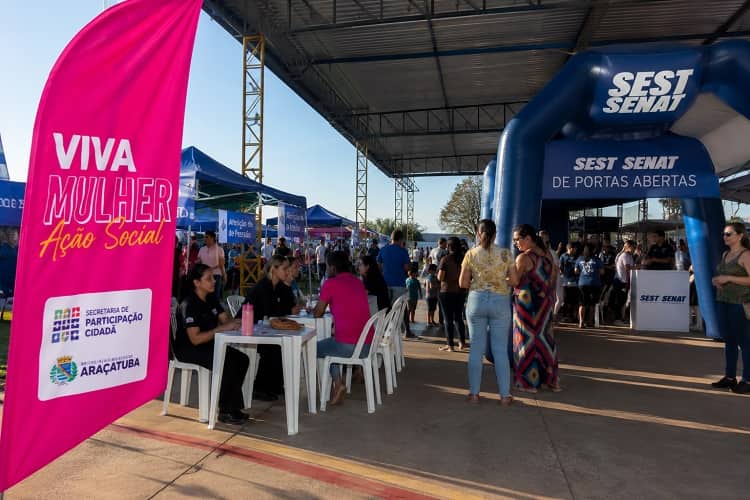 Araçatuba terá vacinação, exames e serviços gratuitos no Viva Mulher Imagem ilustrativa gerada por IA
