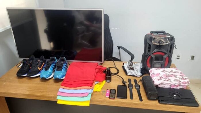 Águia ajuda PM a prender suspeitos de furto qualificado em Araçatuba; vídeo furto flagrante