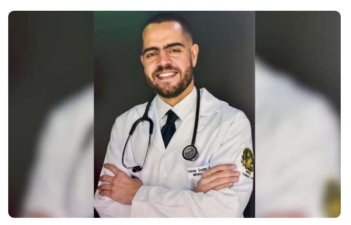 Polícia investiga morte suspeita de médico de 35 anos em Rio Preto Médico Lucas Minto Maia Souto foi encontrado morto em São José do Rio Preto (SP) — Foto: Arquivo pessoal