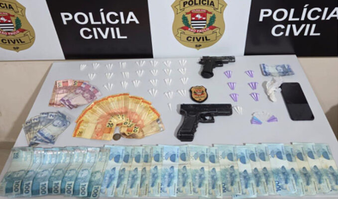 Polícia apreende cocaína e prende dois durante operação em Guararapes operacao trafico em guararapes 1